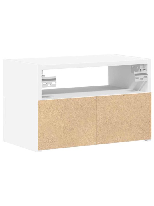 SEINALE KINNITATAVAD ÖÖKAPID, 2 TK, VALGE 45X26X28,5 CM