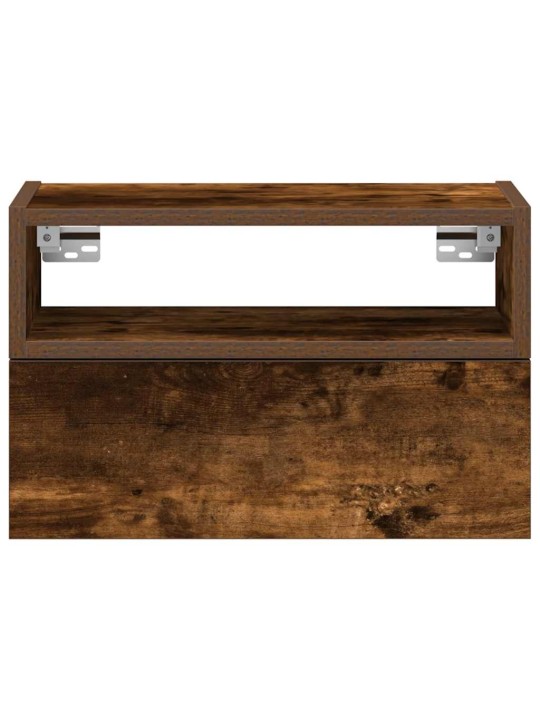 SEINALE KINNITATAVAD ÖÖKAPID 2 TK SUITSUTATUD TAMM 45X26X28,5CM