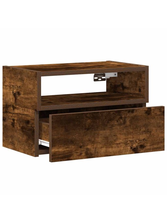 SEINALE KINNITATAVAD ÖÖKAPID 2 TK SUITSUTATUD TAMM 45X26X28,5CM