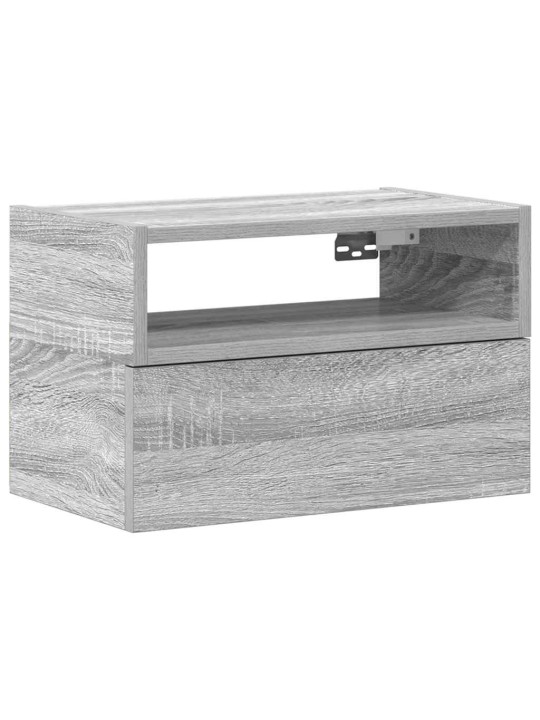 SEINALE KINNITATAV ÖÖKAPP, HALL SONOMA 45X26X28,5 CM