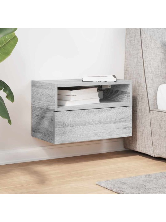 SEINALE KINNITATAV ÖÖKAPP, HALL SONOMA 45X26X28,5 CM