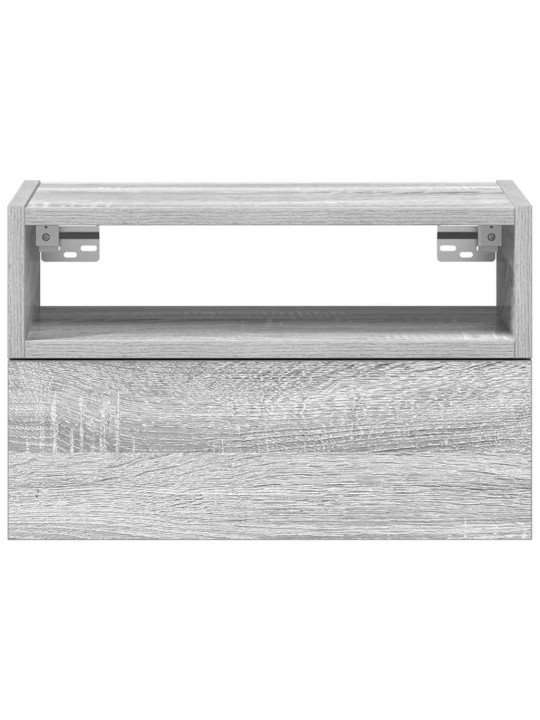 SEINALE KINNITATAV ÖÖKAPP, HALL SONOMA 45X26X28,5 CM