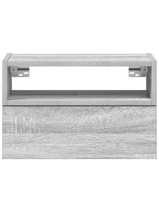 SEINALE KINNITATAVAD ÖÖKAPID, 2 TK, HALL SONOMA 45X26X28,5 CM