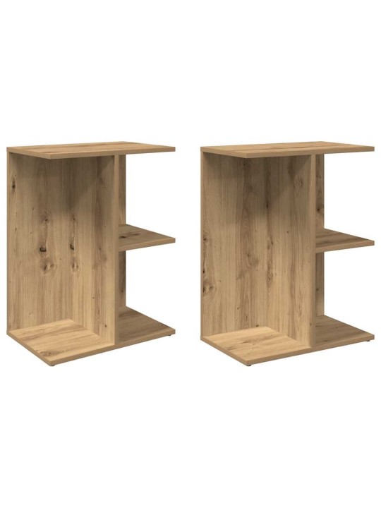 ÖÖKAPID, 2 TK, KÄSITÖÖTAMM, 46,5X29X61 CM TEHISPUIT