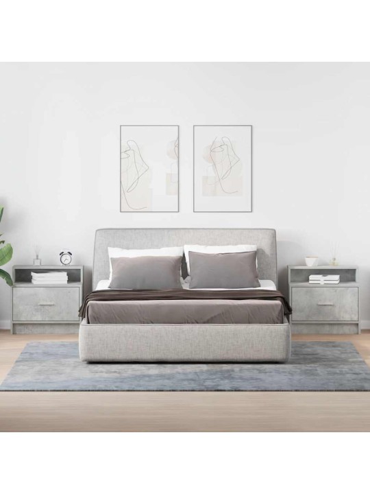 SAHTLIGA ÖÖKAPID 2 TK, BETOONHALL 51X31X47 CM