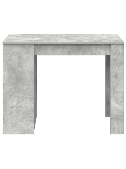 KIRJUTUSLAUD SAHTLI JA RIIULIGA, BETOONHALL, 102X62X77,5 CM