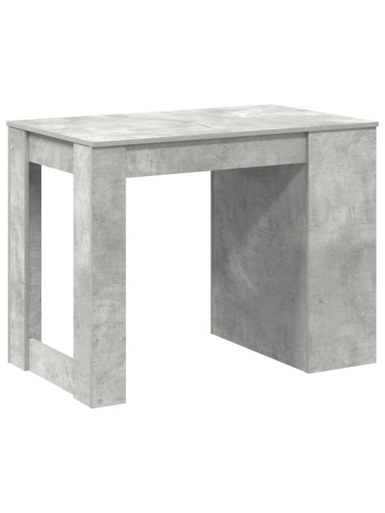 KIRJUTUSLAUD SAHTLI JA RIIULIGA, BETOONHALL, 102X62X77,5 CM