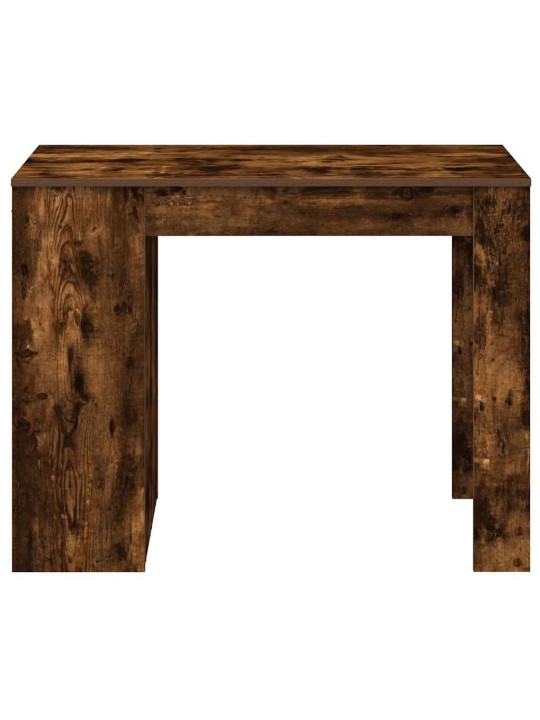 KIRJUTUSLAUD SAHTLI JA RIIULIGA SUITSUTATUD TAMM 102X62X77,5 CM