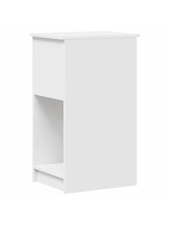 ARVUTITORNI ALUS SAHTLIGA VALGE 35X45X77 CM