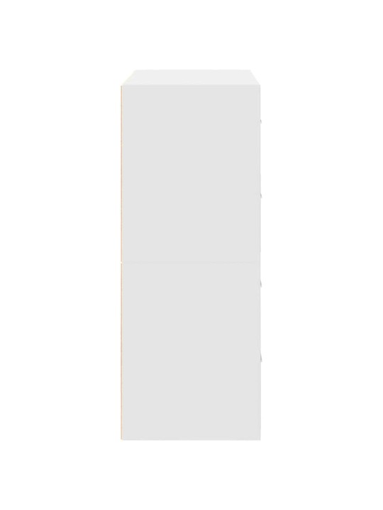 KAPID 2 SAHTLIGA 2 TK, VALGE, 60X31X40 CM, TEHISPUIT