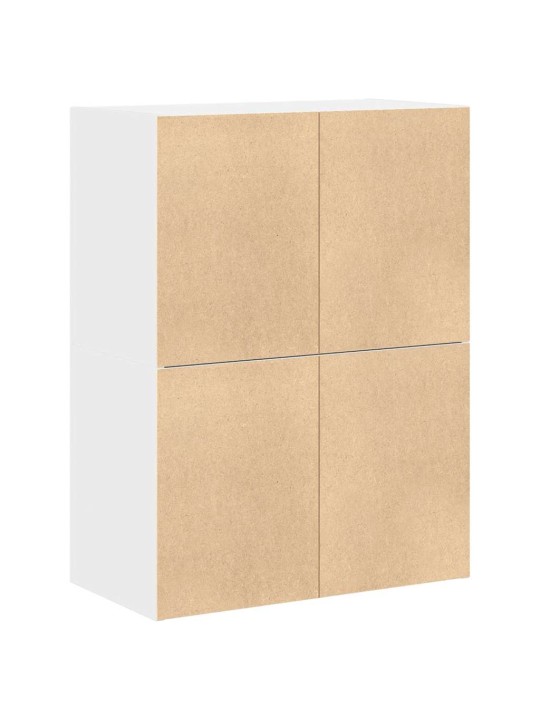 KAPID 2 SAHTLIGA 2 TK, VALGE, 60X31X40 CM, TEHISPUIT