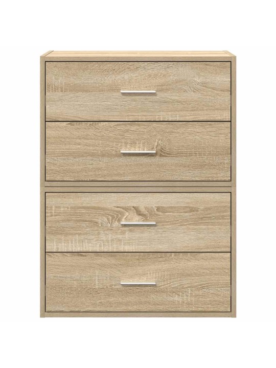 KAPID 2 SAHTLIGA 2 TK, SONOMA TAMM, 60X31X40 CM, TEHISPUIT