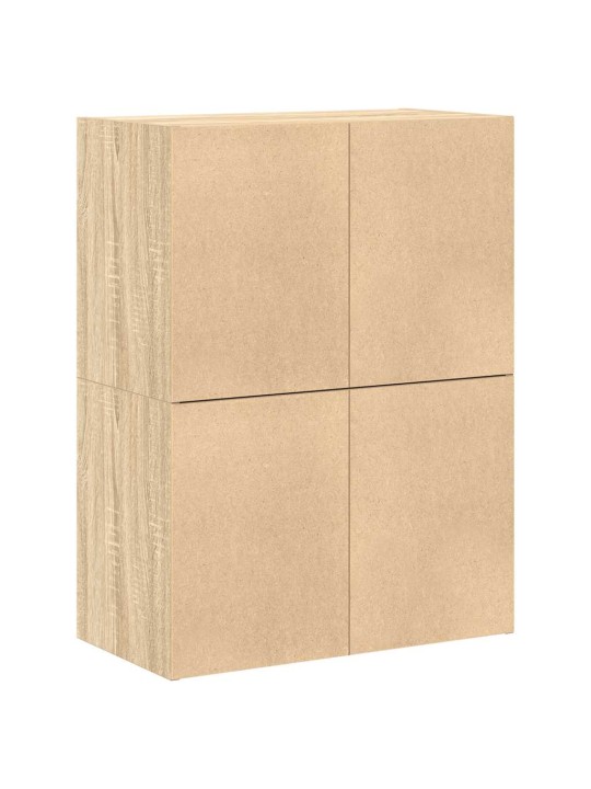 KAPID 2 SAHTLIGA 2 TK, SONOMA TAMM, 60X31X40 CM, TEHISPUIT