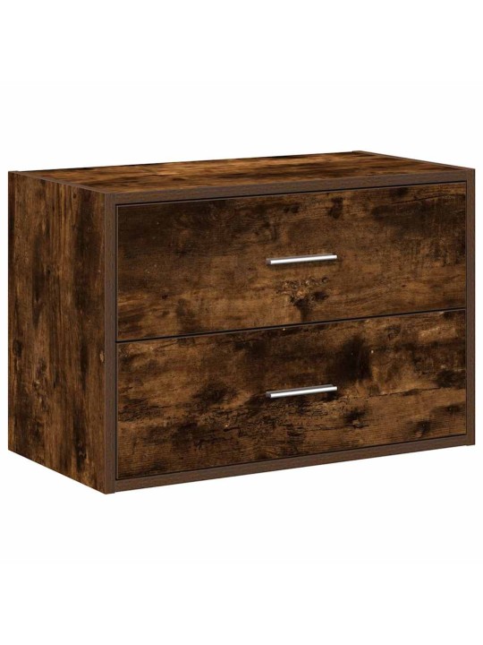 KAPP 2 SAHTLIGA, SUITSUTATUD TAMM, 60X31X40 CM, TEHISPUIT