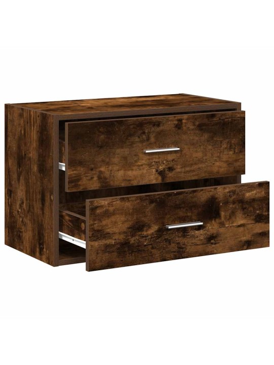 KAPP 2 SAHTLIGA, SUITSUTATUD TAMM, 60X31X40 CM, TEHISPUIT