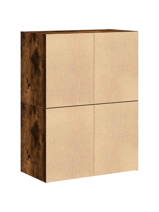 KAPID 2 SAHTLIGA 2 TK, SUITSUTATUD TAMM, 60X31X40 CM, TEHISPUIT