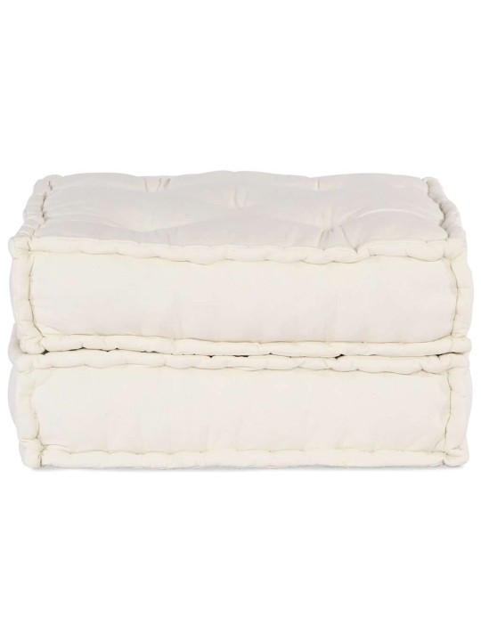 MODULAR POUFF CREAM 70X70X36 KANGAS