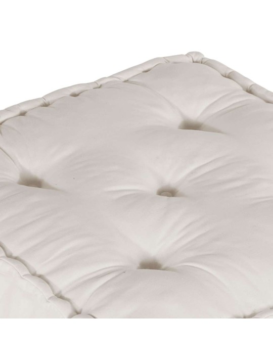 MODULAR POUFF CREAM 70X70X36 KANGAS
