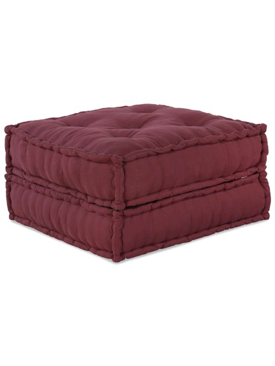 MODULAARNE POUFF MAROON 70X70X36 KANGAS