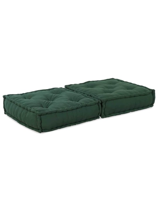 MODULAR POUFF GREEN 70X70X36 KANGAS