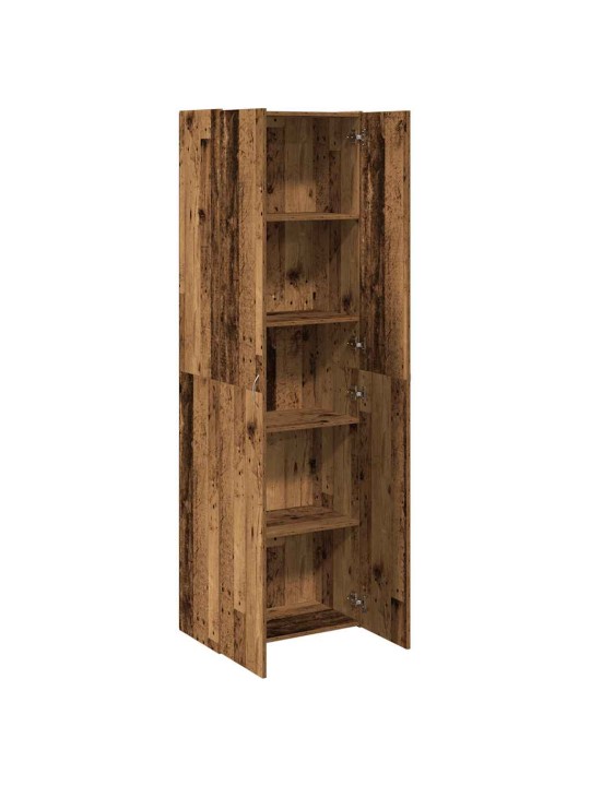 HIGHBOARD OLD WOOD 60X32X190 CM ENGINEERED WOOD