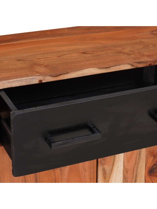 Kõide 2 tk pruun 110 x 30 x 75 cm akaatsiapuit