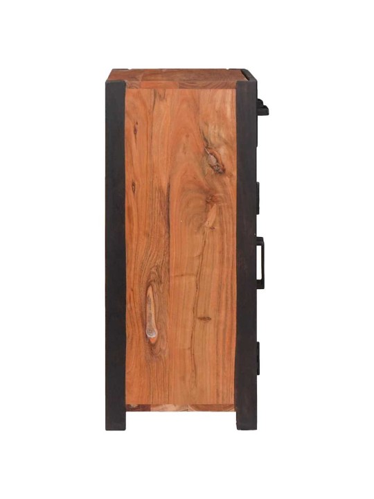 Kõide 2 tk pruun 110 x 30 x 75 cm akaatsiapuit