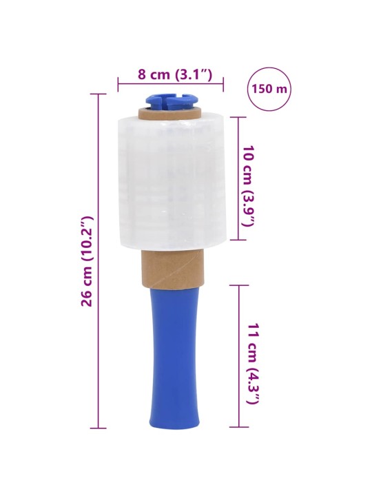 VENIV KILED 50 TK LÄBIPAISTVAD 23 ΜM 10 CM X 150 M