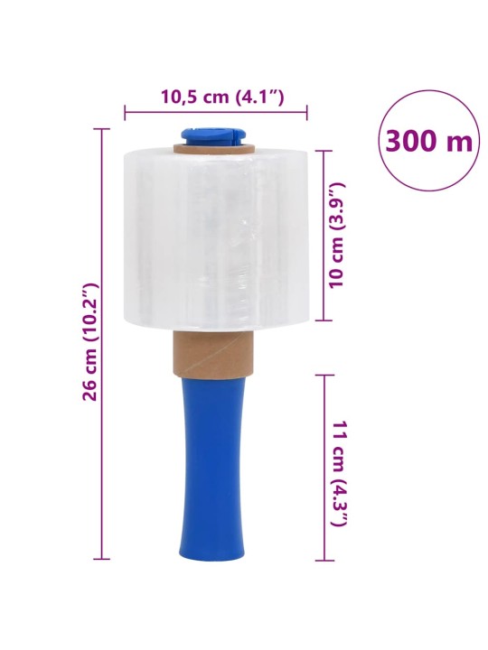VENIV KILED 10 TK LÄBIPAISTVAD 23 ΜM 10 CM X 300 M