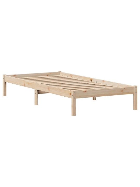 RIIULIGA VOODIRAAM ILMA MADRATSITA, 75X190 CM, MÄNNIPUIT