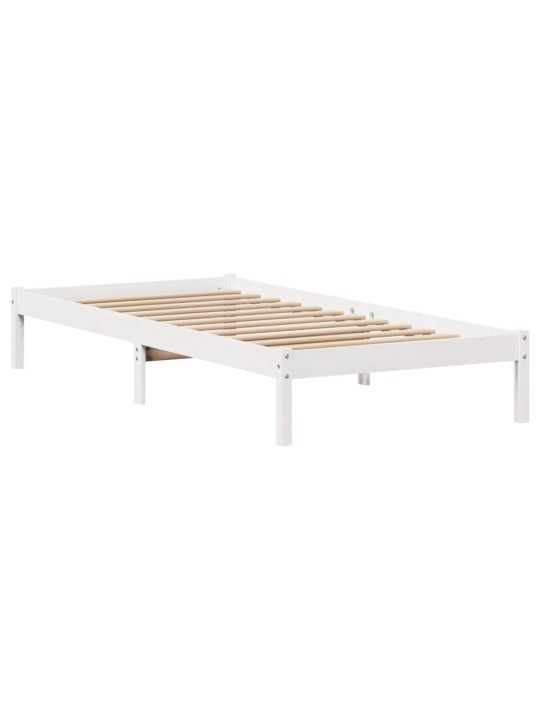 RIIULIGA VOODIRAAM ILMA MADRATSITA, VALGE, 75X190 CM, MÄNNIPUIT