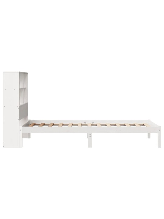 RIIULIGA VOODIRAAM ILMA MADRATSITA, VALGE, 90X200 CM, MÄNNIPUIT