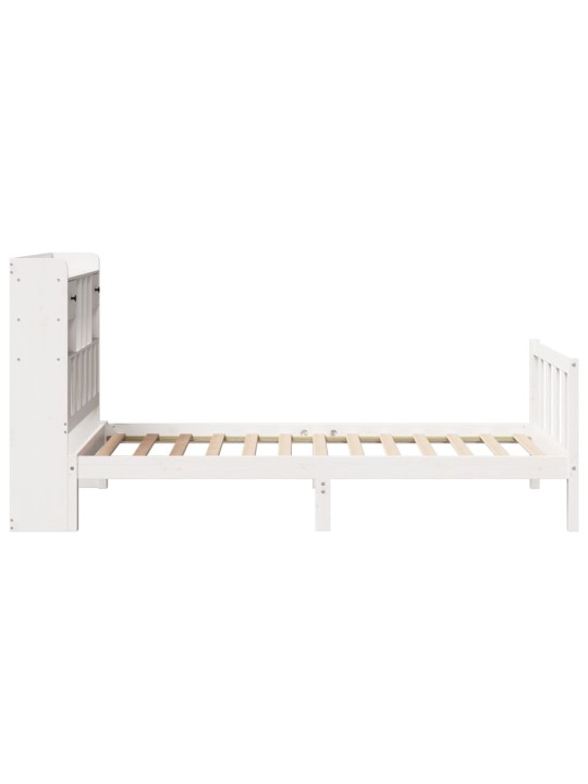 RIIULIGA VOODIRAAM ILMA MADRATSITA, VALGE, 75X190 CM, MÄNNIPUIT