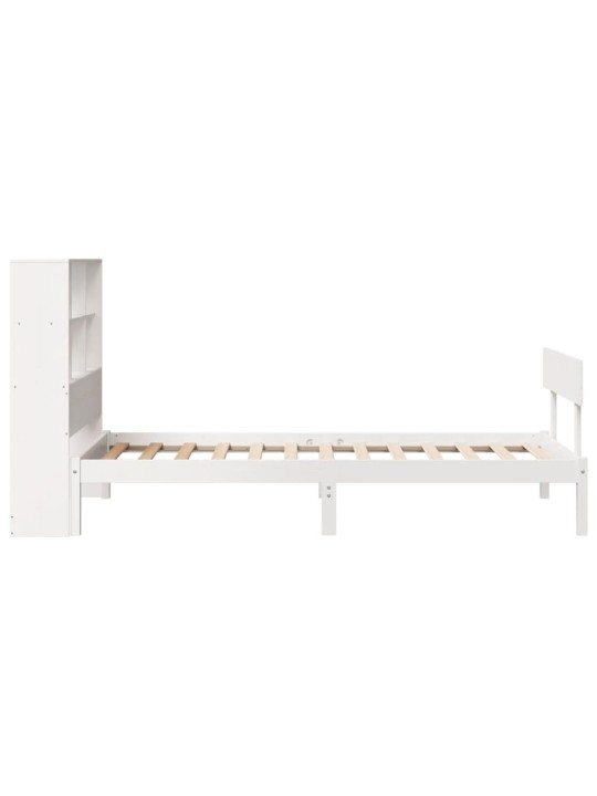 RIIULIGA VOODIRAAM ILMA MADRATSITA, VALGE, 90X200 CM, MÄNNIPUIT