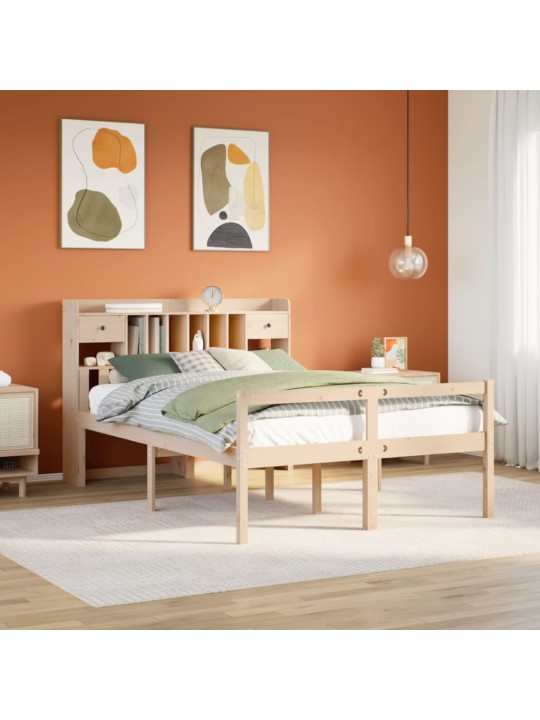 RIIULIGA VOODIRAAM ILMA MADRATSITA, 140X200 CM, MÄNNIPUIT