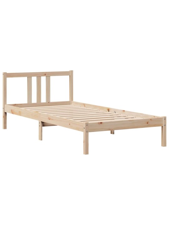 RIIULIGA VOODIRAAM ILMA MADRATSITA, 75X190 CM, MÄNNIPUIT