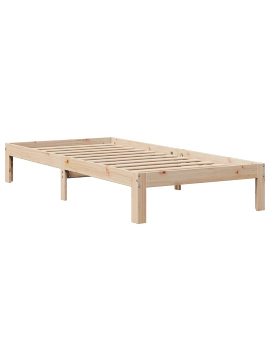 RIIULIGA VOODIRAAM ILMA MADRATSITA, 75X190 CM, MÄNNIPUIT