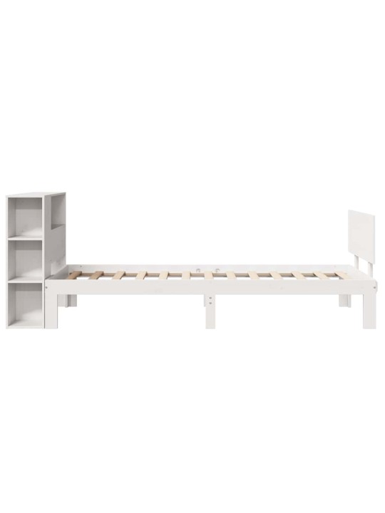 RIIULIGA VOODIRAAM ILMA MADRATSITA, VALGE, 75X190 CM, MÄNNIPUIT