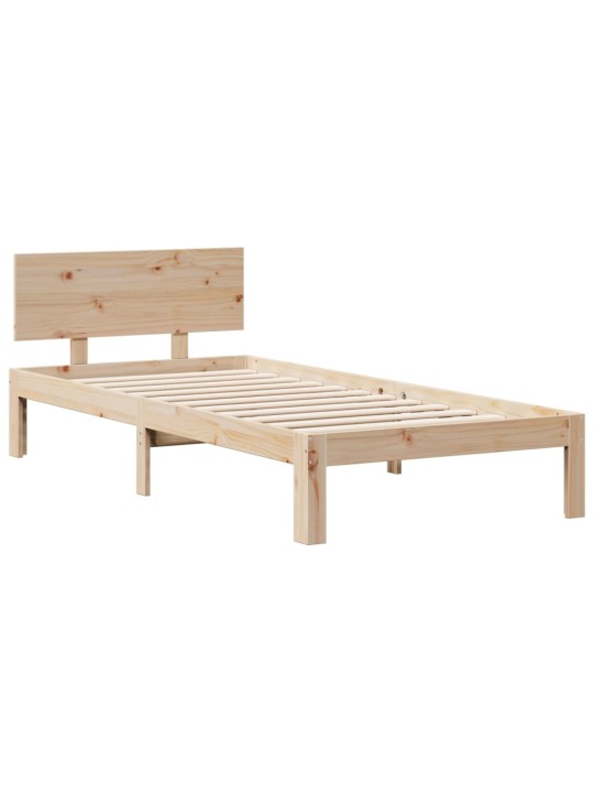 RIIULIGA VOODIRAAM ILMA MADRATSITA, 75X190 CM, MÄNNIPUIT