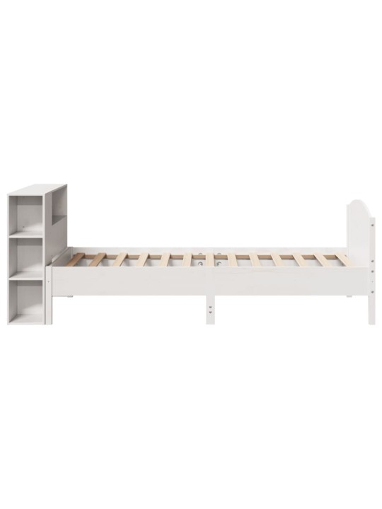 RIIULIGA VOODIRAAM ILMA MADRATSITA, VALGE, 75X190 CM, MÄNNIPUIT