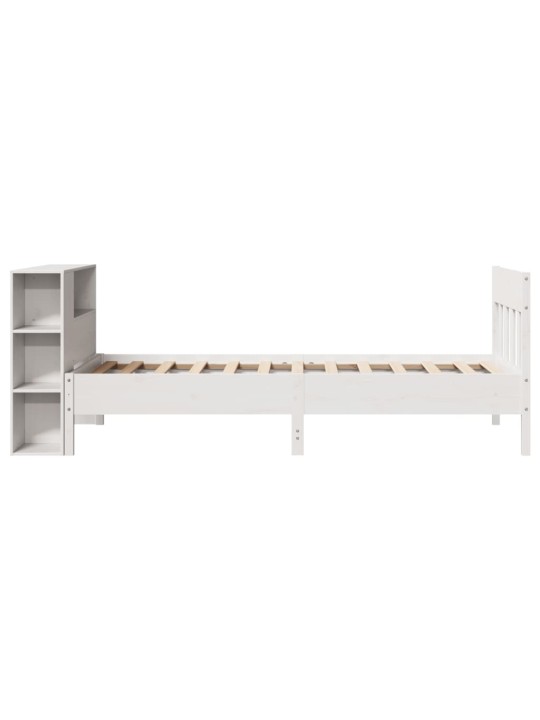 RIIULIGA VOODIRAAM ILMA MADRATSITA, VALGE, 75X190 CM, MÄNNIPUIT