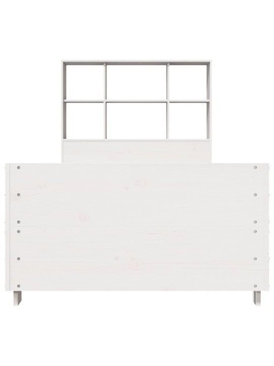 VOODIRAAM ILMA MADRATSITA, VALGE, 90 X 200 CM, MÄNNIPUIT