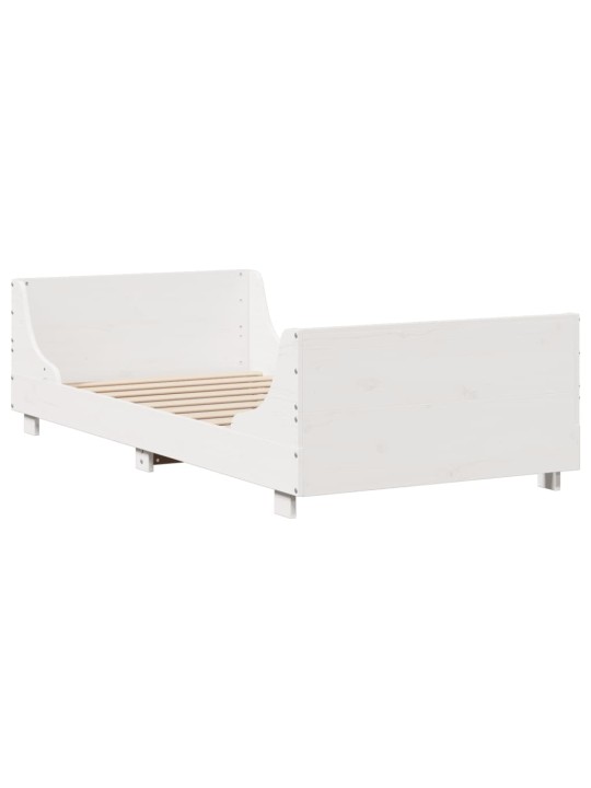 RIIULIGA VOODIRAAM ILMA MADRATSITA, VALGE, 90X190 CM, PUIT