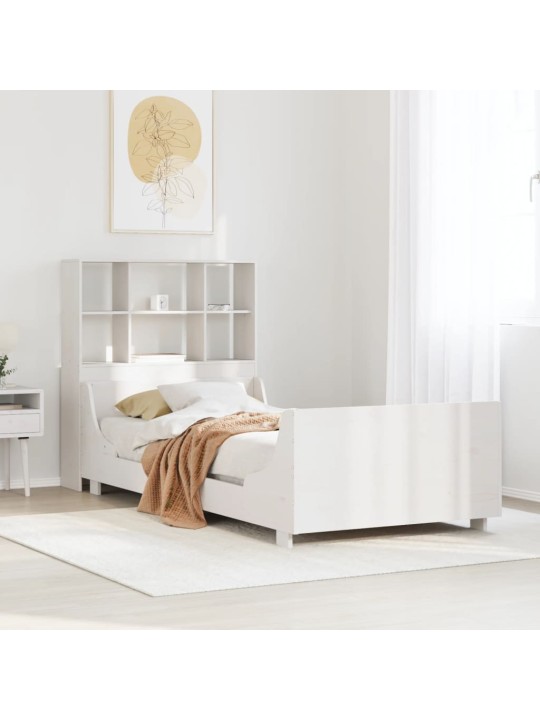 RIIULIGA VOODIRAAM ILMA MADRATSITA, VALGE, 90X190 CM, PUIT