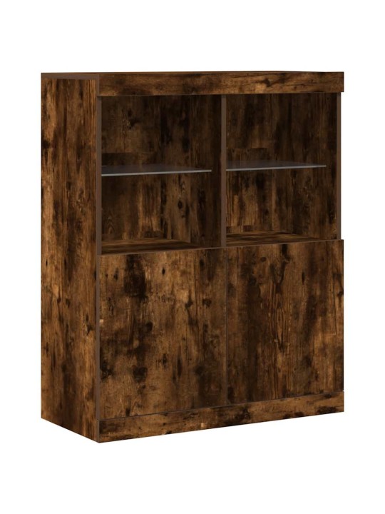 Puhvetkapp, suitsutatud tamm, 81x37x100 cm, tehispuit