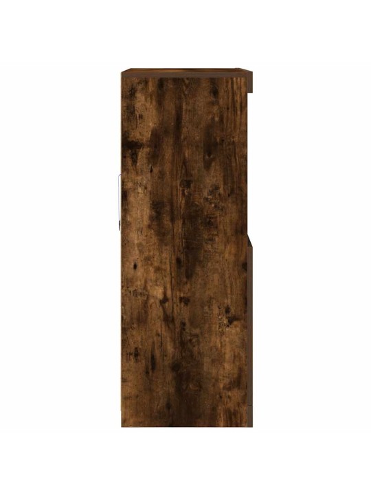 Puhvetkapp, suitsutatud tamm, 81x37x100 cm, tehispuit