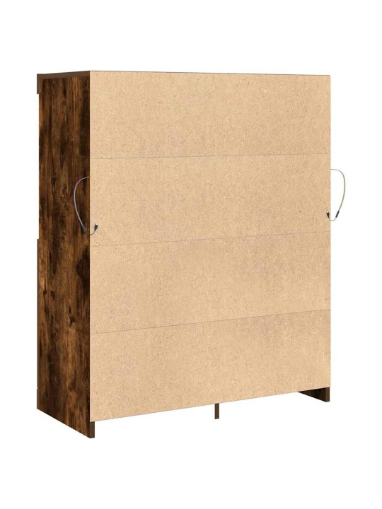 Puhvetkapp, suitsutatud tamm, 81x37x100 cm, tehispuit