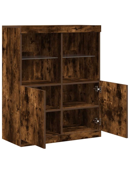 Puhvetkapp, suitsutatud tamm, 81x37x100 cm, tehispuit