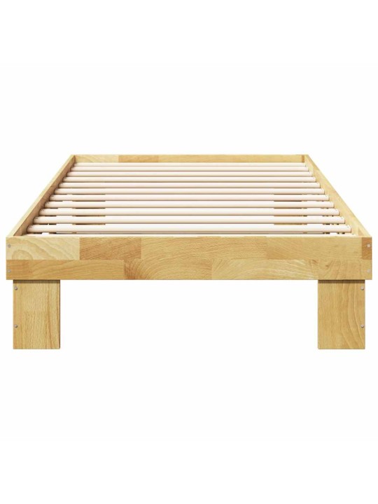 VOODIRAAM ILMA MADRATSITA 75X190 CM TÄISPUIDUST TAMM