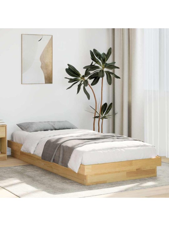 VOODIRAAM ILMA MADRATSITA 90X190 CM TÄIS TAMMEPUIT